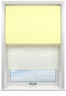 Rimini (Blackout), Sand & Illusion Sandy - Double Roller Blind